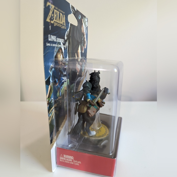 Rider Link Amiibo Breath of the Wild Nintendo Sealed! - Picture 5 of 6